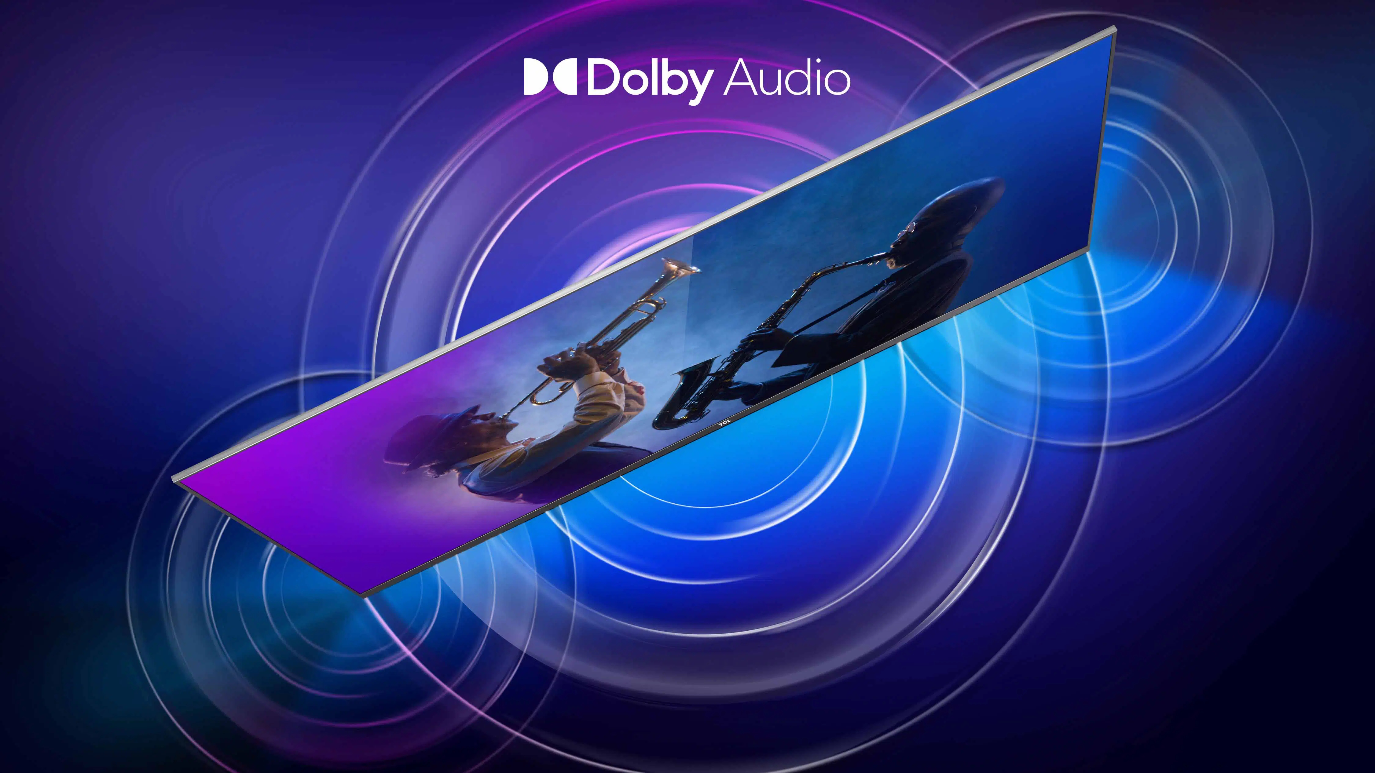 Dolby Audio ofera un sunet bogat, clar si puternic in televizor.